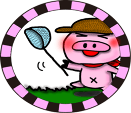pig sticker-1- sticker #6504717