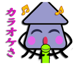 Southern valve colorful squid "let's go" sticker #6504788