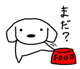 White beagle sticker #6505726