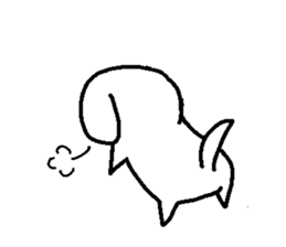 White beagle sticker #6505729