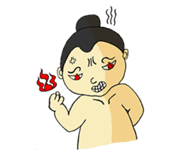 Small sumo sticker #6506058