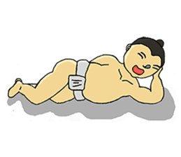 Small sumo sticker #6506072