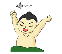 Small sumo sticker #6506076