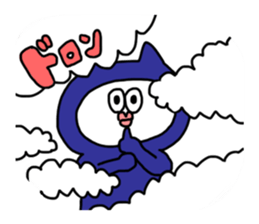 White-cat sticker #6506358