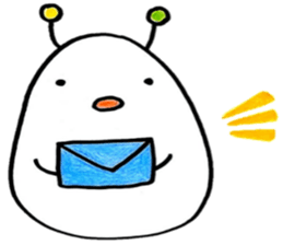 Punini who came from space sticker #6508008