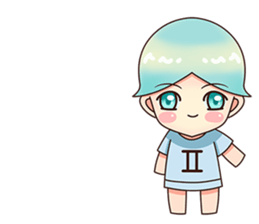 Kindergarten Of Constellation(Gemini) sticker #6508273
