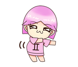 Kindergarten Of Constellation(Gemini) sticker #6508282