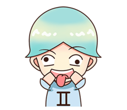 Kindergarten Of Constellation(Gemini) sticker #6508284