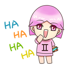 Kindergarten Of Constellation(Gemini) sticker #6508290