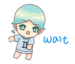 Kindergarten Of Constellation(Gemini) sticker #6508296