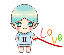 Kindergarten Of Constellation(Gemini) sticker #6508309