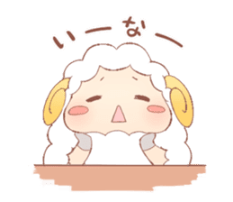 Softy & Cute Sheep sticker #6508382