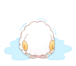 Softy & Cute Sheep sticker #6508387