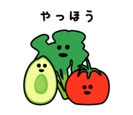 nice nice vegetables and fruit sticker #6508546