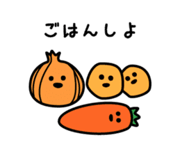 nice nice vegetables and fruit sticker #6508574