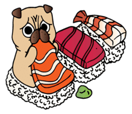 Dobby the Pug sticker #6508817