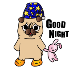 Dobby the Pug sticker #6508822