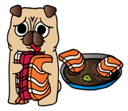 Dobby the Pug sticker #6508827