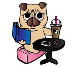 Dobby the Pug sticker #6508831