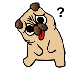 Dobby the Pug sticker #6508832