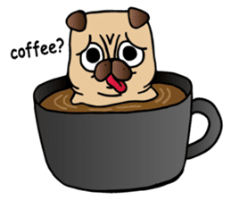 Dobby the Pug sticker #6508833