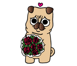 Dobby the Pug sticker #6508835