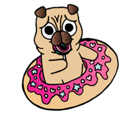 Dobby the Pug sticker #6508836