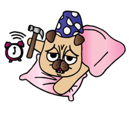 Dobby the Pug sticker #6508839