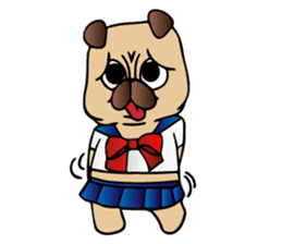 Dobby the Pug sticker #6508841