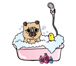 Dobby the Pug sticker #6508844