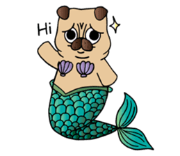 Dobby the Pug sticker #6508847