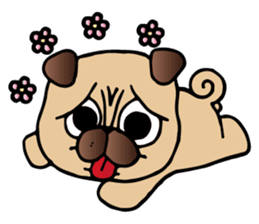 Dobby the Pug sticker #6508848
