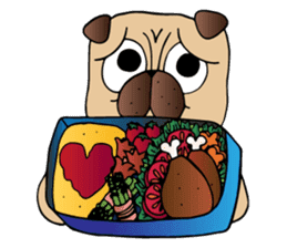 Dobby the Pug sticker #6508850