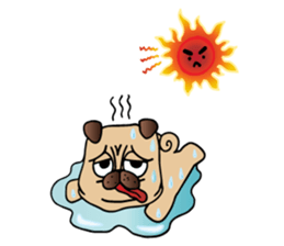 Dobby the Pug sticker #6508852