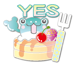 Ice cream frog(NEW) sticker #6509418