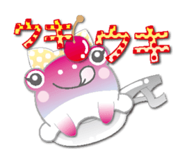 Ice cream frog(NEW) sticker #6509424