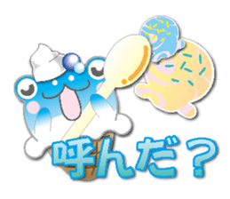 Ice cream frog(NEW) sticker #6509449