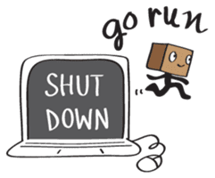 Three Runners sticker #6509787