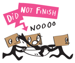 Three Runners sticker #6509800