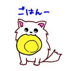 Japanese Spitz Sticker