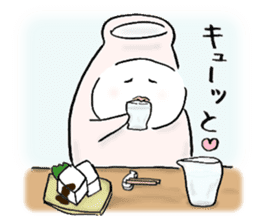 Japanese sake Love!! "Tokkuri-san"3 sticker #6509930