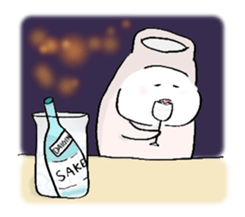 Japanese sake Love!! "Tokkuri-san"3 sticker #6509932