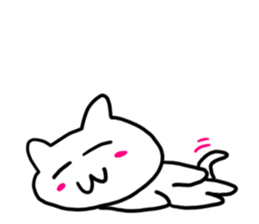 LUCKY PINK CHEEK CAT sticker #6509962