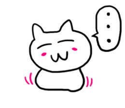 LUCKY PINK CHEEK CAT sticker #6509964