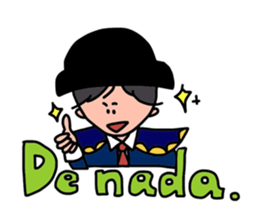 Spanish with Matador&Bull sticker #6510178