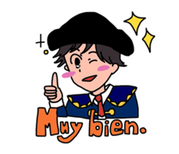 Spanish with Matador&Bull sticker #6510179