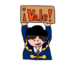 Spanish with Matador&Bull sticker #6510180