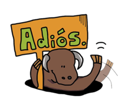 Spanish with Matador&Bull sticker #6510183