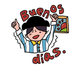 Spanish with Matador&Bull sticker #6510184