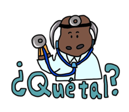 Spanish with Matador&Bull sticker #6510193